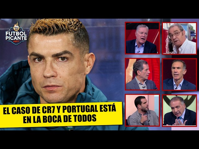 CASO CRISTIANO. La gente en PORTUGAL REACCIONA a su repentina SALIDA de la selección| Futbol Picante