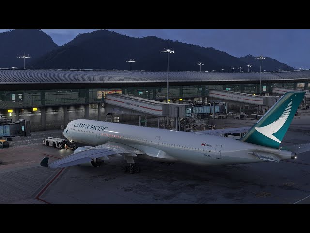 MSFS 2024 | 4K ULTRA Realistic Full Flight | Hong Kong - Taipei