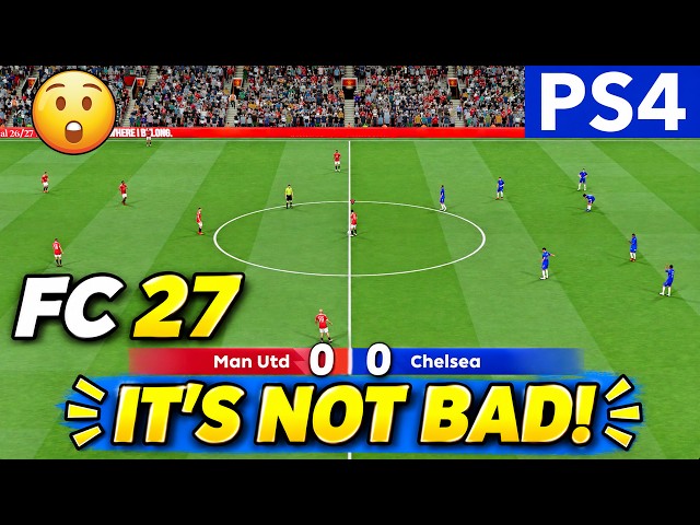 Я СЫГРАЛ В FC 27 НА PS4 И Я В ШОКЕ! — (PS5 против PS4)