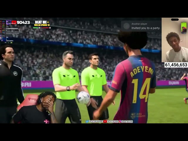 iShowSpeed LOSES A 1v1 To Alejandro Balde On EA FC 27 😭💀