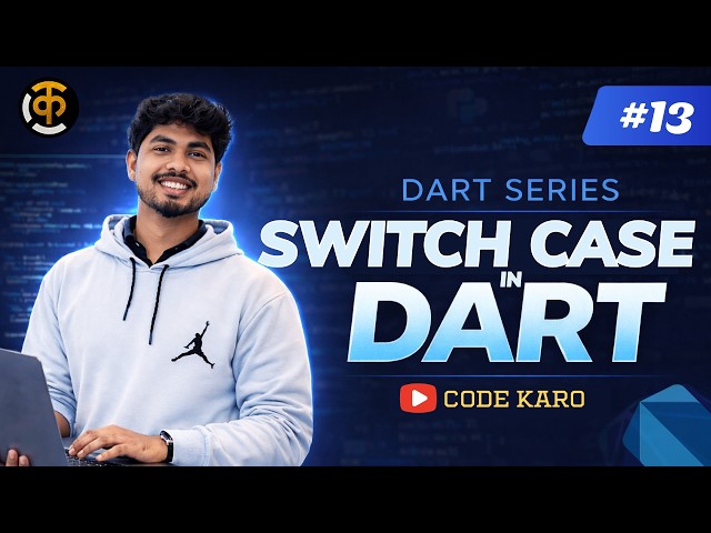 Switch Case in Dart | what is Switch Case in Dart | code karo | Lec- 13