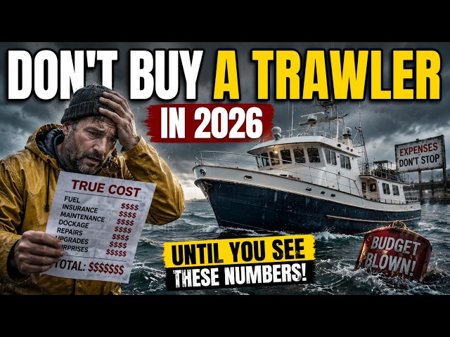 Before You Buy a Trawler in 2026, Watch This: The Costs No One Talks About
