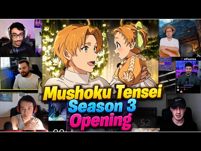 Mushoku Tensei Season 3 Opening "Hikari no Uta" by Yuiko Ohara Reaction Mashup