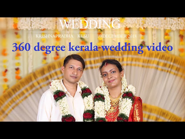 360 Degree Live Kerala Wedding  (First 360 Kerala live Wedding video in 4K)