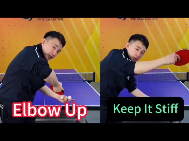 The Easiest Way to Master Reverse Sidespin Serve – Don’t Relax, Stay Stiff