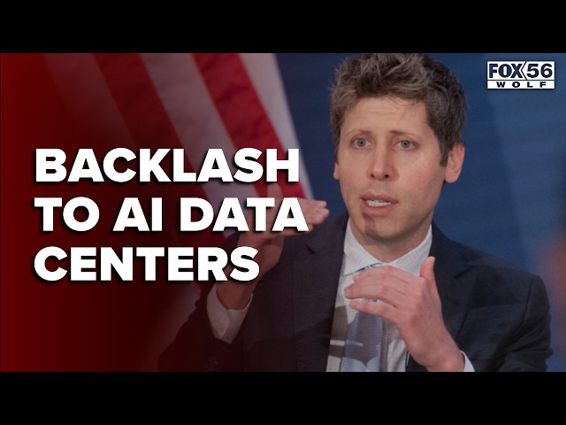 National backlash to artificial intelligence data centers