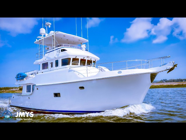 $1.375 Million Trawler Tour : 2008 Nordhavn 55