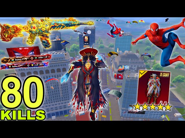 80 Solo Kills😱MY NEW SEASON BEST PROMOTION MATCH GAMEPLAY🔥JOKER X-Suit😍 Pubg Mobile