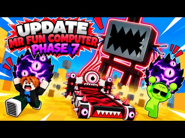 How To Get Mr Fun Computer Phase 7 In Steal a Sprunki Egg ✨ 3D SPRUNKI SIM - Roblox