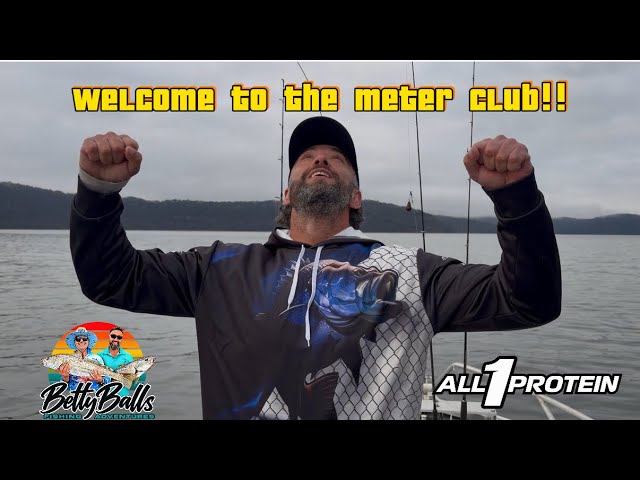 Officially in the meter club! 117cm #mulloway and a new PB for Betty.