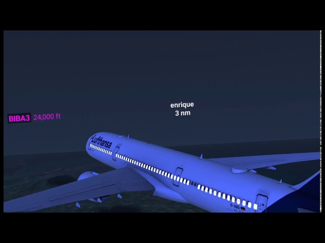 [RFS] London-Paris. LIVE Full flight ✈️ Lufthansa. Airbus A350. Real Flight Simulator Multiplayer.