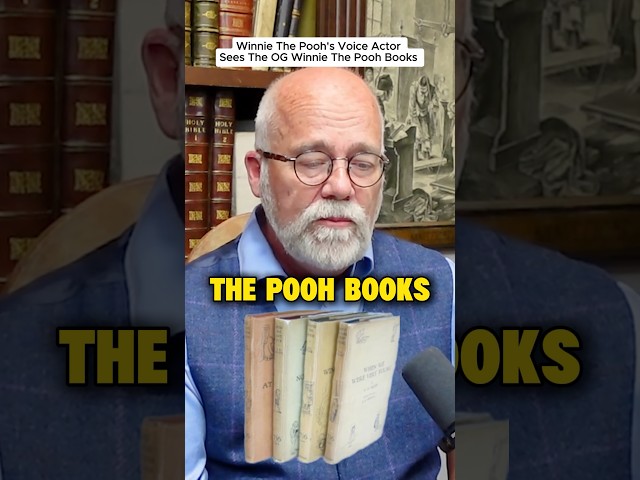 Winnie the Pooh's voice actor sees the OG Winnie the Pooh books