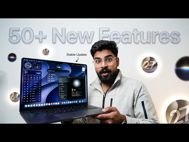 macOS 27 New Features in Hindi 🔥 macOS 27 Golden Gate Review ✅ Tips and Tricks & Hidden Features