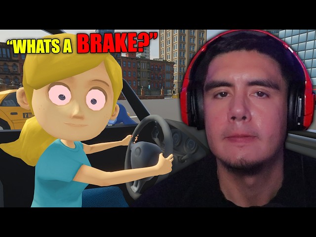 I Had To Teach My Sister How To Drive But She Chose Chaos Instead (dumbest vid ive ever made)