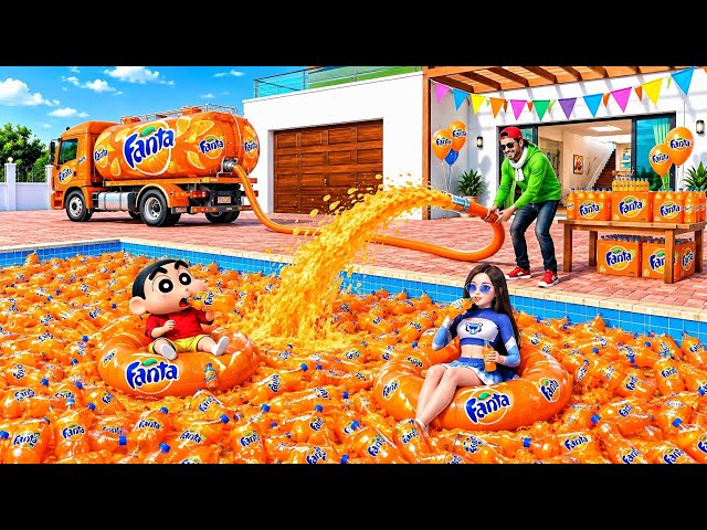 Jack and Shinchan's Fanta House 💥😱 Indian Theft Auto Simulator 🤩 Aryan Gamerz