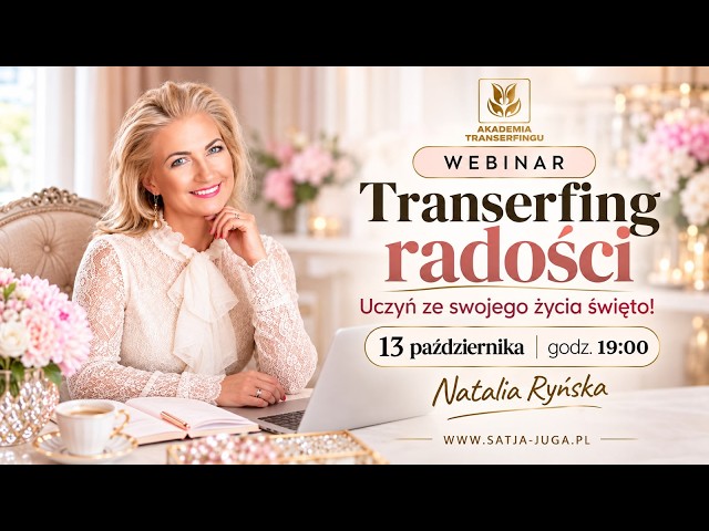Transurfing Joy – webinar announcement October 13, 2026