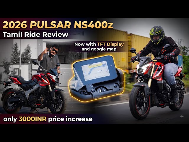 2026 Pulsar NS 400z | Tamil Ride Review | Affordable On-Road Price 🔥🫡