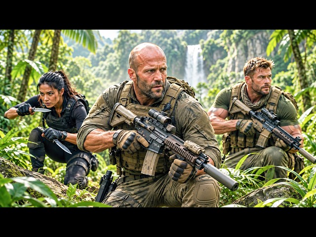 2026 Action Movie: The army launches a night assault with jets and tanks to wipe out the terrorists!