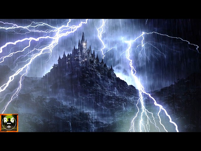 Tremendous Thunderstorm Sounds with Torrential Rain, Heavy Thunder & Intense Lightning for Sleeping
