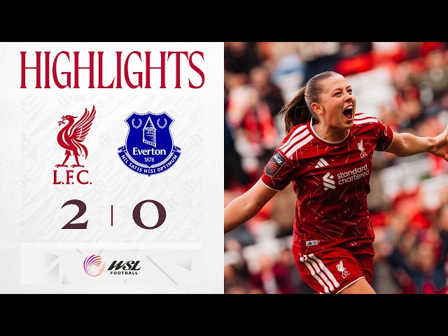 Highlights: Liverpool Women 2-0 Everton | Merseyside Derby Win at Anfield!