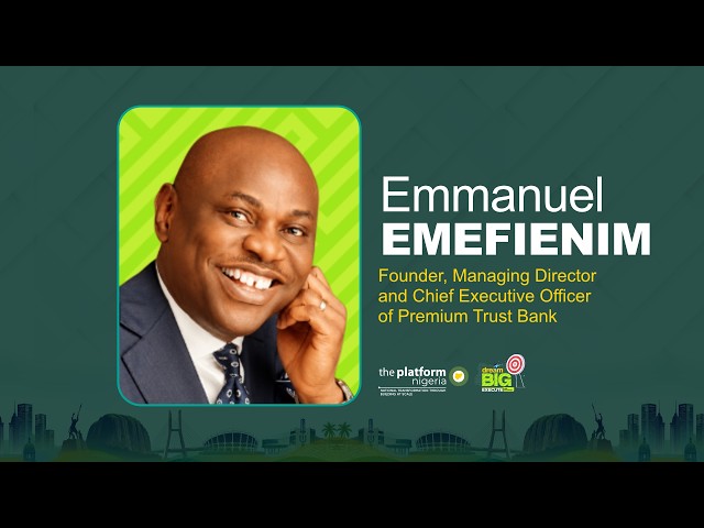 EMMANUEL EMEFIENIM || DREAM BIG EXECUTE WITH KNOWLEDGE || THE PLATFORM NIGERIA OCTOBER 1ST 2026
