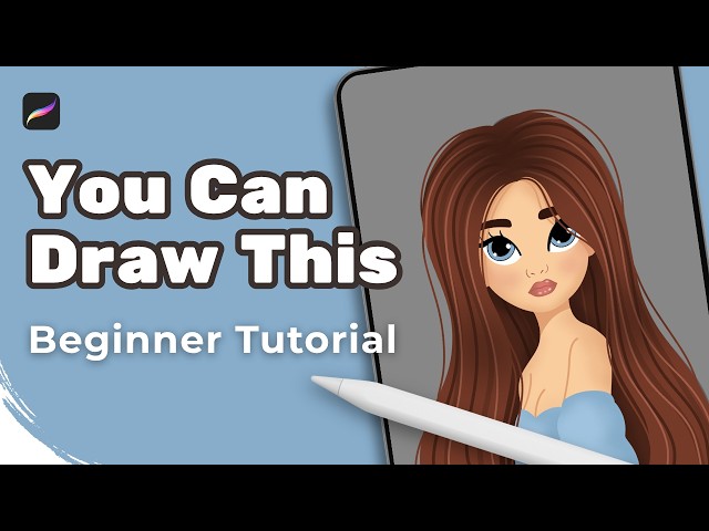 PROCREATE Drawing for Beginners | Easy Tutorial