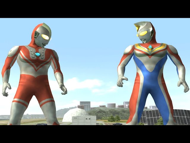 Ultraman Zoffy Dan Ultraman Dyna 💥 Game Ultraman Fighting Evolution 3