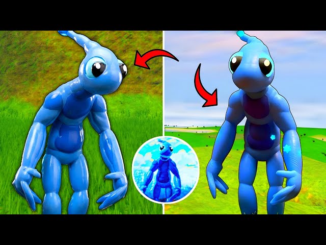 How To Get BLUE Trevor Henderson Giants Badge Morph In Tiny Universe Roleplay New Update