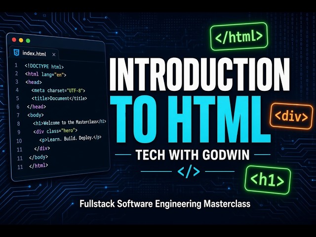 Introduction to HTML