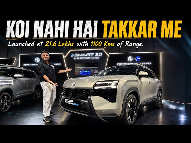 This 21.6 lakh MG Hector Tomahawk will change everything - 1100 Kms of Range | XUV7XO Threat