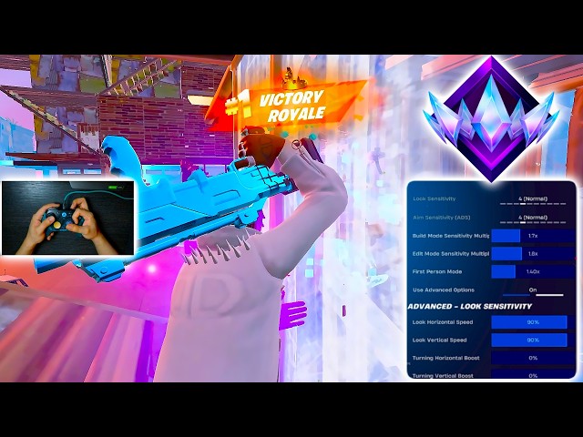 Perfect Controller Mechanics & Aim 🎮🎯 w/ HANDCAM + BEST Controller SETTINGS/Sensitivity | G7 Pro 8K