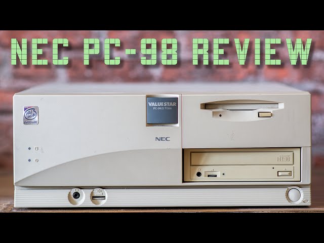 NEC PC-98 Review - A Japanese computer you may never heard of. A PC that's not exactly a PC you know