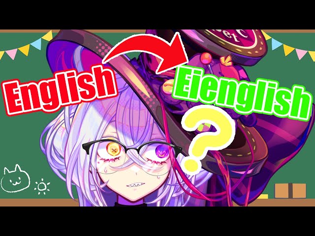 Learning English With A Chaotic Vtuber Teacher!