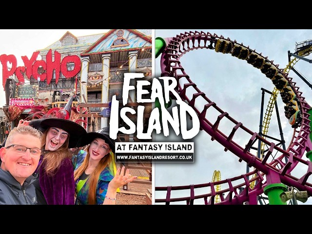 Fear Island 2026 Vlog - Fantasy Island AMAZING Halloween Event!