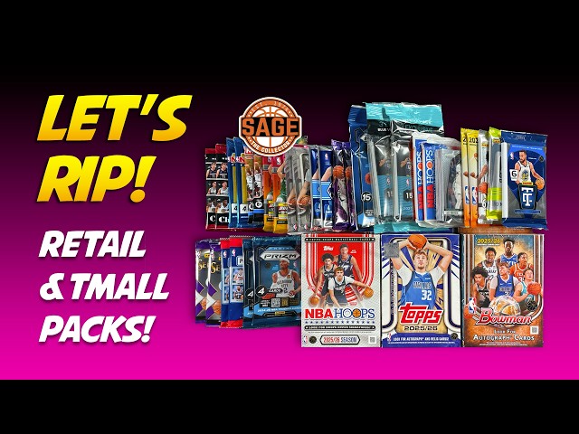 Let's Rip! Random Retail & Tmall Basketball Packs 🔥