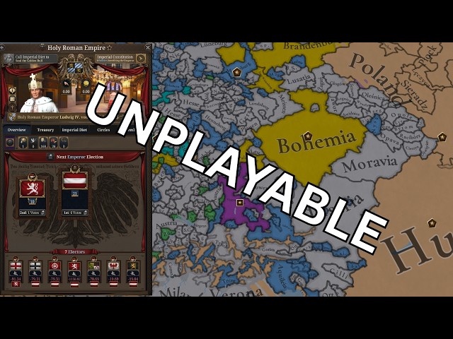 The HRE is Unplayable in EU5... I Found out Why.