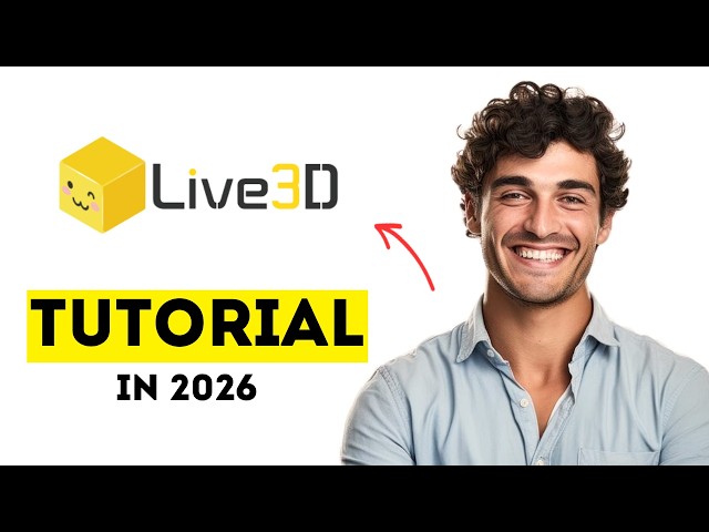How to Use Live3D to Make a 3D VTuber in 2026 (Easy Tutorial)