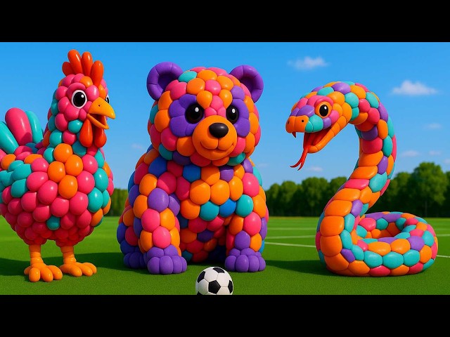 The mascot vibrato assistant panda placed on the football field is popular,co-produced, and creative