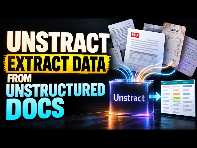 Unstract : Extract Data from Unstructured Docs