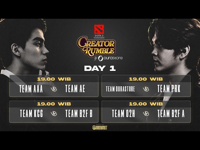 Ourastore vs O2H- Creator Rumble by Ourastore - Day 1 @gideonarief @nastasiadeline