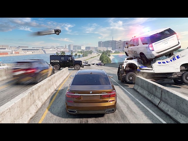 beamng but the police AI is from the PS2 era