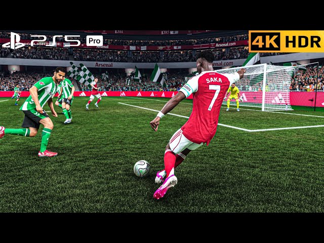 (PS5 PRO) Arsenal Take Down Real Betis! Epic FC26 Gameplay | 4K 60FPS HD