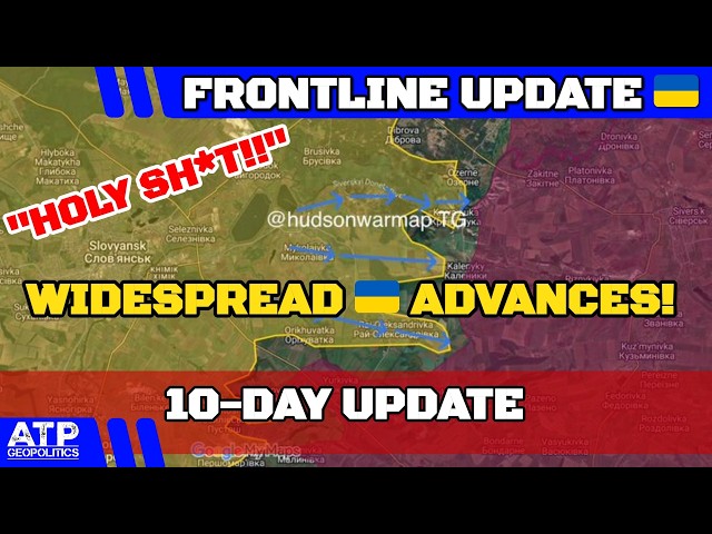 Ukraine ADVANCES in Multiple Sectors! | Full 10-Day Ukraine War Mapping Update