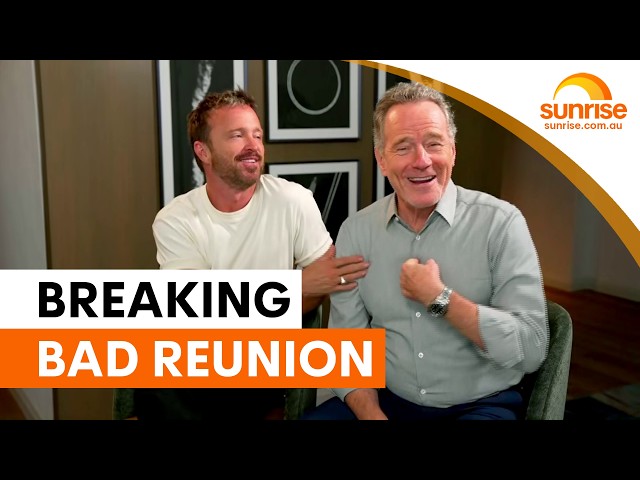 Breaking Bad stars bring their bromance to Australia | Sunrise