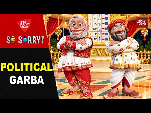 So Sorry: POLITICAL GARBA | Vote Chori | SIR | Election 2027 | PM Modi | Rahul | Akhilesh | Yogi