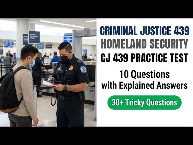 Criminal Investigator Training Program CITP Exam 4 Practice   10 Questions with Explained Answers