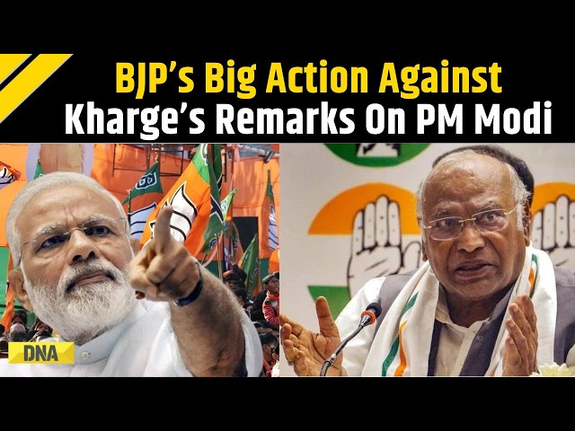 Kharge On Modi: BJP Launches Nationwide Protests Against Mallikarjun Kharge Over Remarks On PM Modi