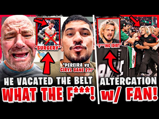 MMA Community REACTS to Tom Aspinall VACATING TITLE + NEW UPDATE! Sean O'Malley ALTERCATION w/ FAN!