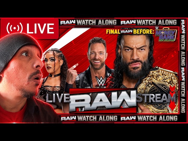 WWE RAW Live Stream Watch Along 🔴 ROMAN REIGNS RETURNS BEFORE Money in the Bank! 10/5/2026