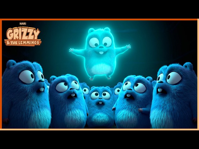 Foodie Phantoms | Grizzy & the Lemmings | 30' Compilation | 🐻🐹 Cartoon for Kids